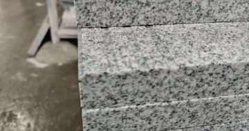 甘肃芝麻白楼梯踏步