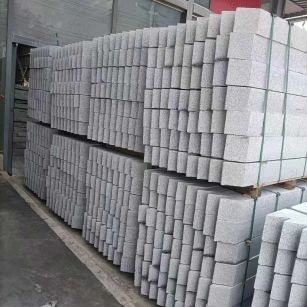 甘肃芝麻白树围石 树池