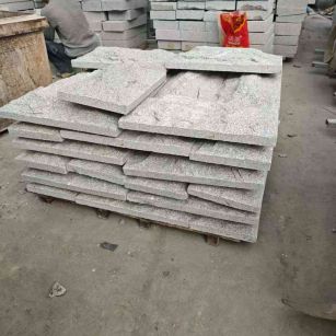 甘肃芝麻白蘑菇石，自然面