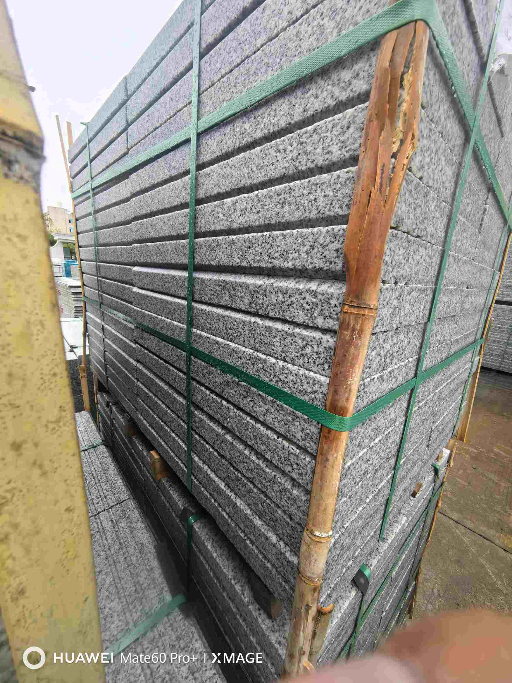 甘肃芝麻白楼梯踏步室外